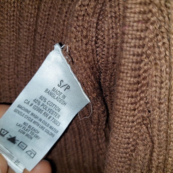 Brown aeropostale wrap top - Picture 6 of 6